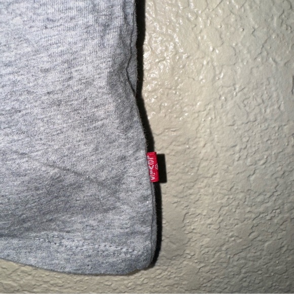 Levi’s Gray Tee Shirt Size Large Classic Short Sleeve Casual Top - Picture 5 of 9